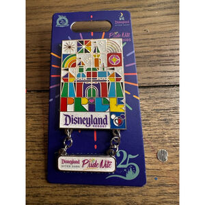Disney Pin Pride Night Nite 2025 Disneyland After Dark Limited Edition 3000 PIN